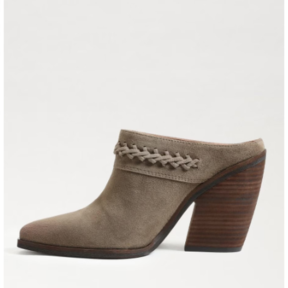SAM EDELMAN New in Box Alison Western Mule in Desert Olive // 8 - Picture 4 of 14